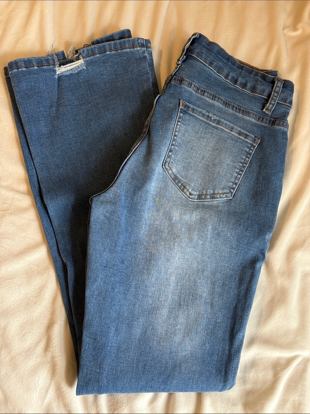 KUNMI Women's Flare Bell Bottom Jeans High Waisted size 6